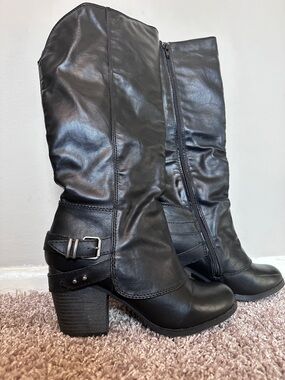 Fold Over Knee High Boots American Rag Emilee